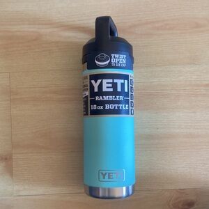 Yeti Rambler 18 oz. Tumbler Seafoam Brand New!